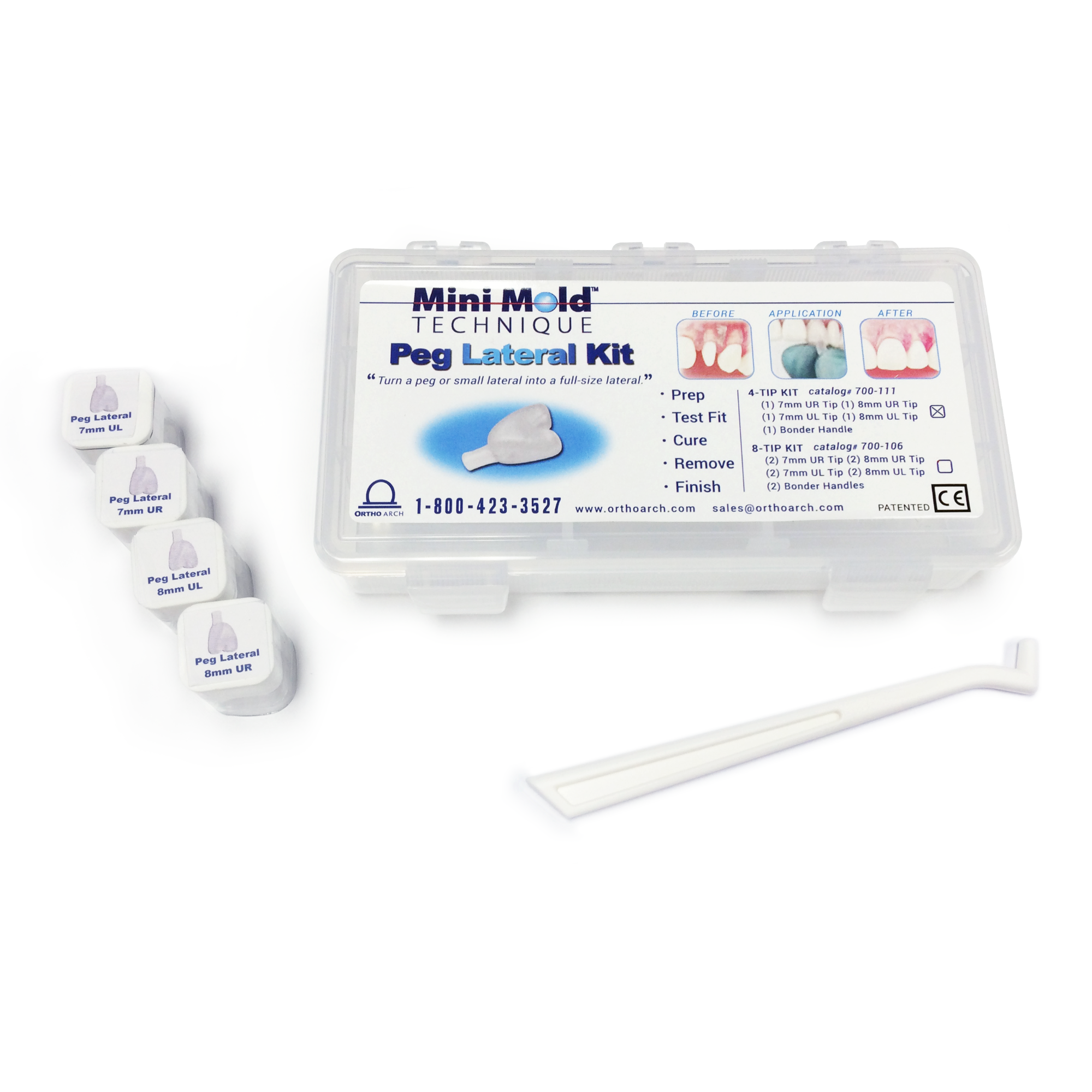 Mini Mold® Peg Lateral Kit - Beck Instruments Store